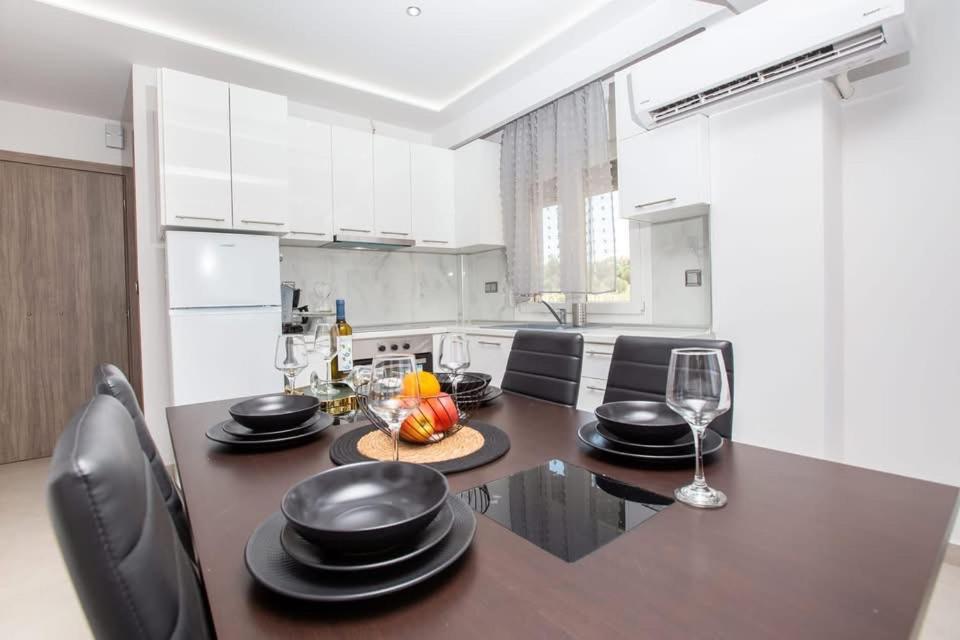 Marane Luxury Suites Nea Moudania Dış mekan fotoğraf